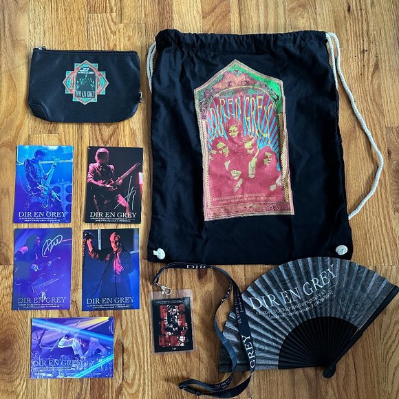 RARE DIR EN GREY EUROPE TOUR24 Berlin [Withering to death. & UROBOROS] VIP PACK - Picture 1 of 6